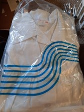 Fashion Seal White Scrub Top Womens Size Medium