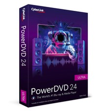 PowerDVD 24 Ultra  Blu-ray, ,  Media Player Software  Play Virtually Any F...