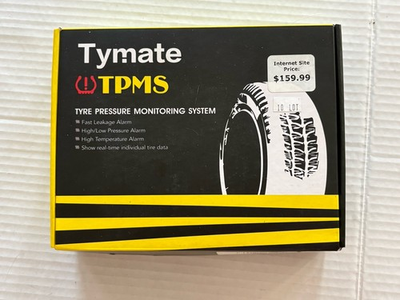 #ad #ad Tymate Tyre Tire Pressure Monitoring System Solar Charge Trailer TPMS 6 Sensors $42.00