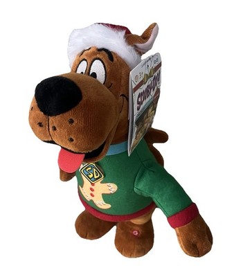 Scooby-Doo! Side Stepper 13'' Lighted Animated Plush Plays Dashing Thru The Snow