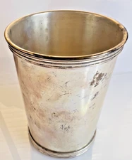 ONE INTERNATIONAL P699 STERLING 3 7/8" MINT JULIP CUP NO MONOGRAM