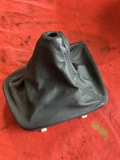 BMW 3er E46 Schaltmanschette Schaltsack Leder schwarz 1434416