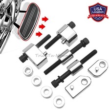 Kit de montaje de extensión espaciador de reposapiés para Harley Touring Glide