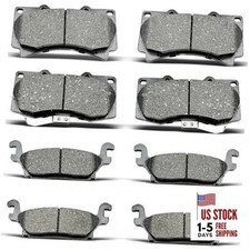 D1119 D1120 8pcs Front Rear Ceramic Brake Pads Sets Fit For 2006 2007 2008 D1119 D1120 8pcs Front Rear Ceramic Brake Pads Sets Fit For 2006 2007 2008
