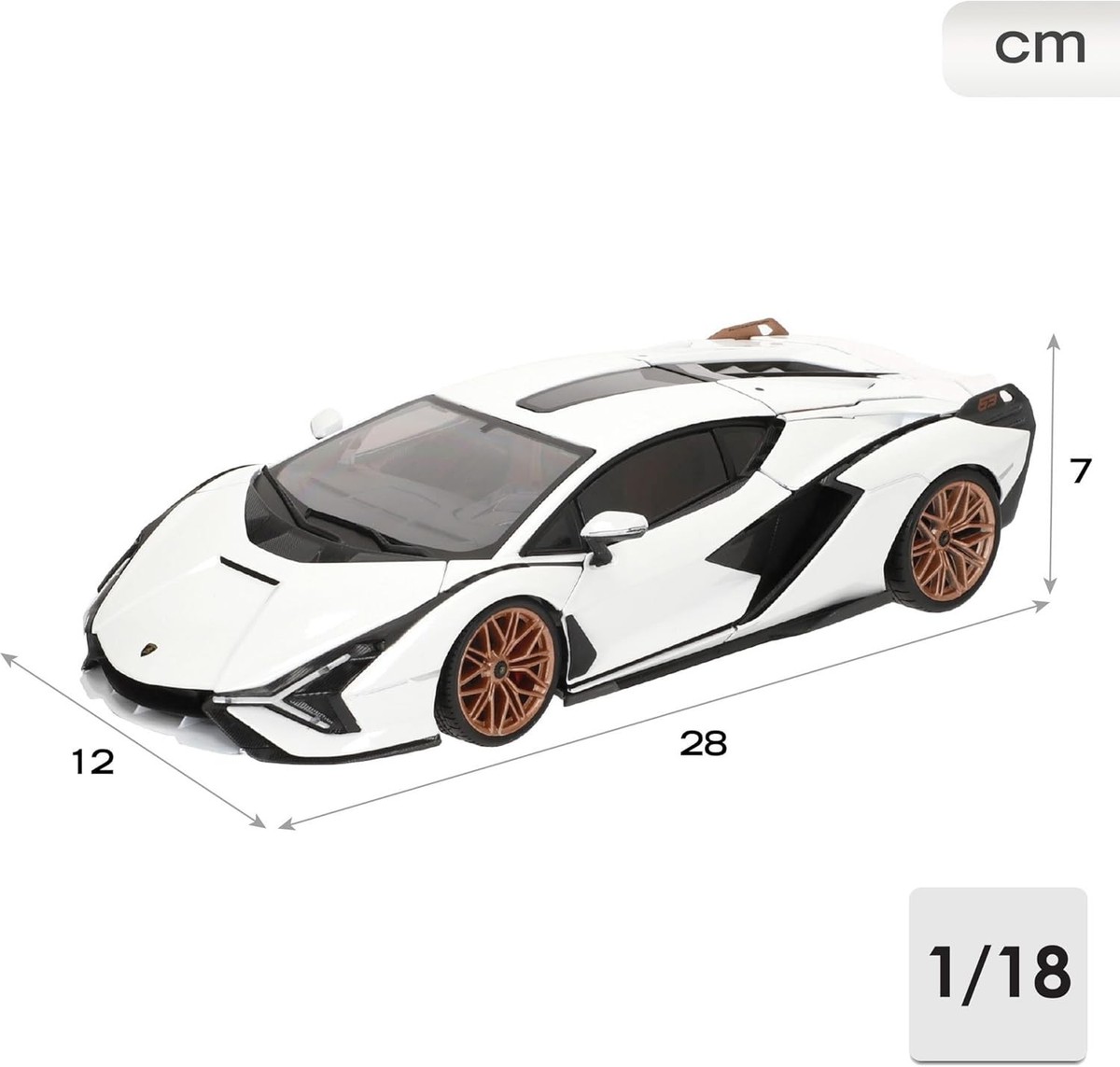 Maisto Lamborghini Sian FKP 37 Kids Model Diecast Toy Car Special