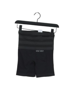 Nine West Damen Shorts W 24 in schwarz Nylon mit Elasthan Sweat