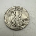1942-P Walking Liberty half dollar, 90% silver coin #50031