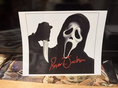 Roger L Jackson Scream Signed Photo In Person