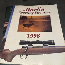 5 Marlin und Ruger Schusswaffen Kataloge Sporting 1990’s. Gewehre 