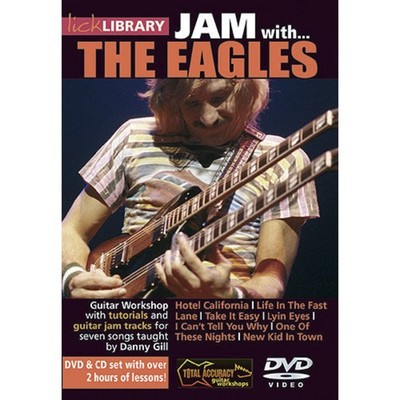 Roadrock International Lick Library: Jam With The Eagles DVD, CD
