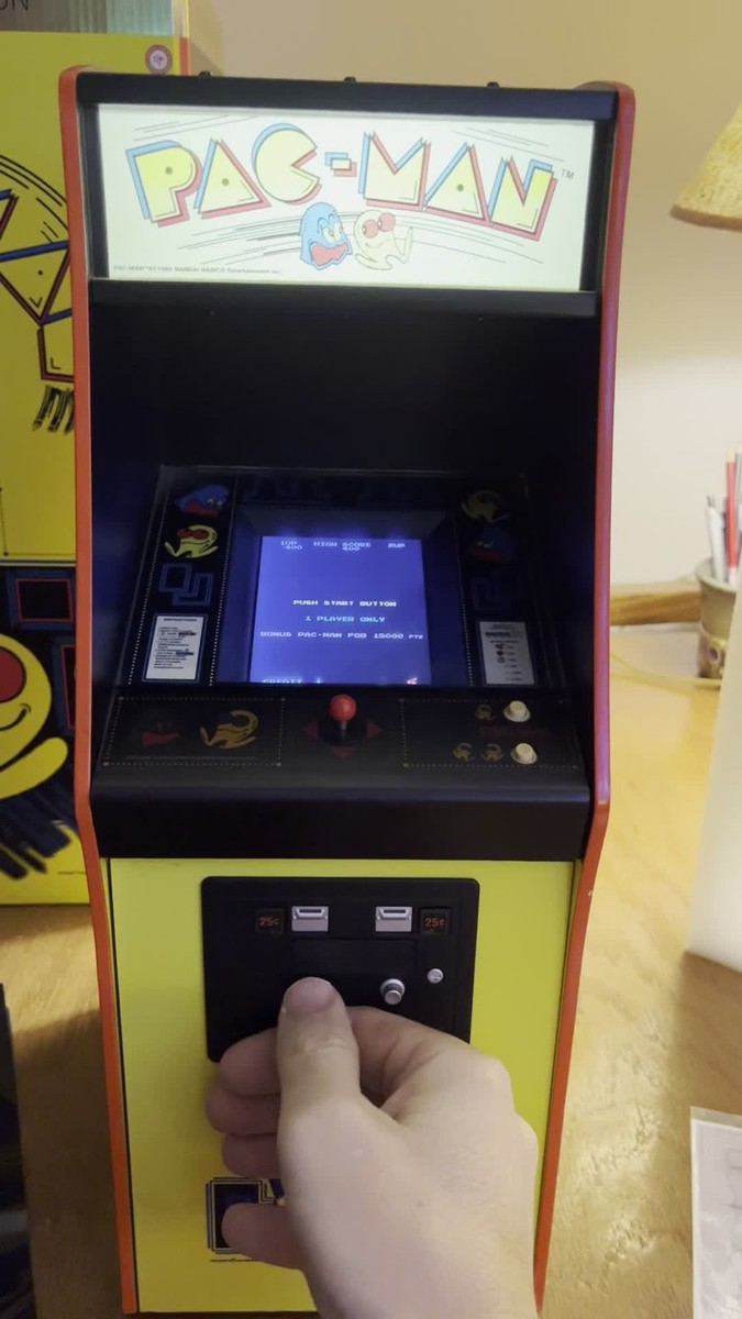 Pac-Man Numskull Quarter Arcades Collector's Edition 1/4th Scale