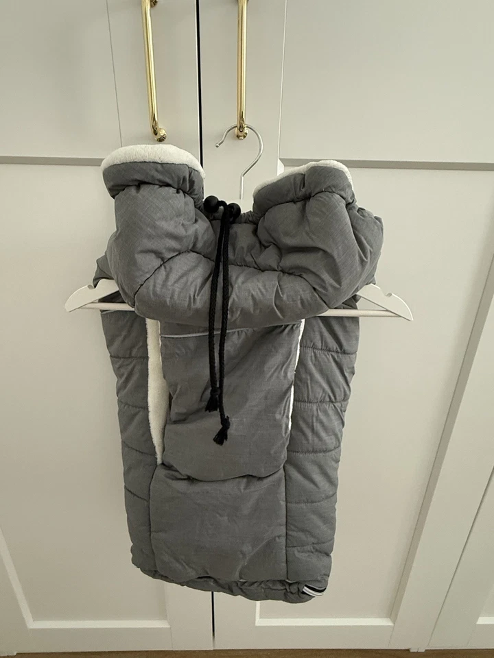 Babyone Fußsack für Babyschale in Grau - Bild 2 von 3