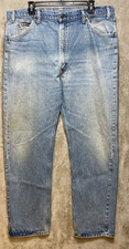 Levi’s 505 Jeans Size 39x31 Made in USA • Distressed Denim Rare