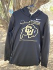 Colorado Buffaloes Black Nike Dri-Fit On Field Hoodie Sz XL [26]