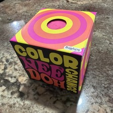 Nee Doh Stress Ball Color Change Pink Squishy Squeeze Schylling Fidget