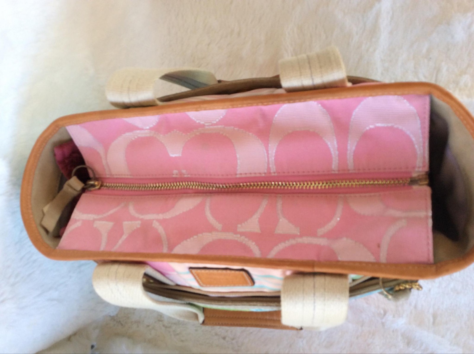 Y2K Coach Hampton Spring Patchwork Tote Limited E… - image 9