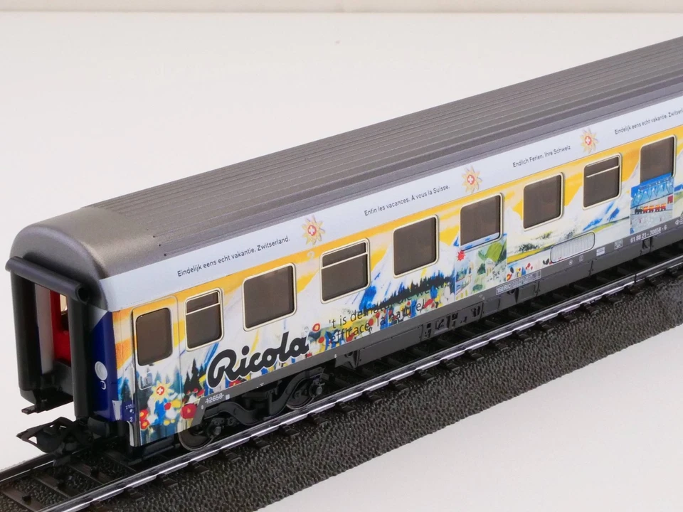 Märklin 43526 Holiday Car Ricola SNCB AC H0 KKK Mint! OVP BL 1706-01-12 - Image 4 of 4