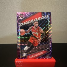 Damian Lillard 2020-21 Panini Mosaic Overdrive #23 Portland Trail Blazers