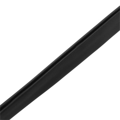 20Ft 15/32'' Height Edge Trim U Seal Black Rubber for Hatches Fit 1/16''-3/32''