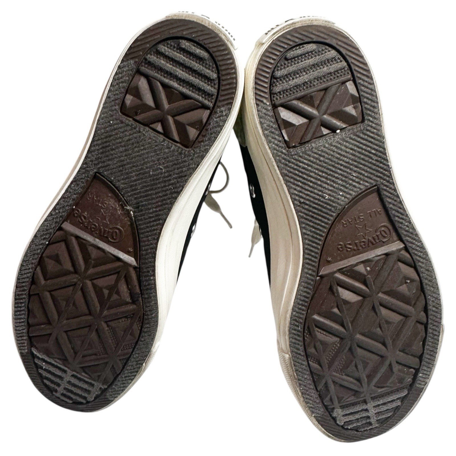 Carefully Chosen ❤️ love-print Converse high tops sneakers. thumbnail 3