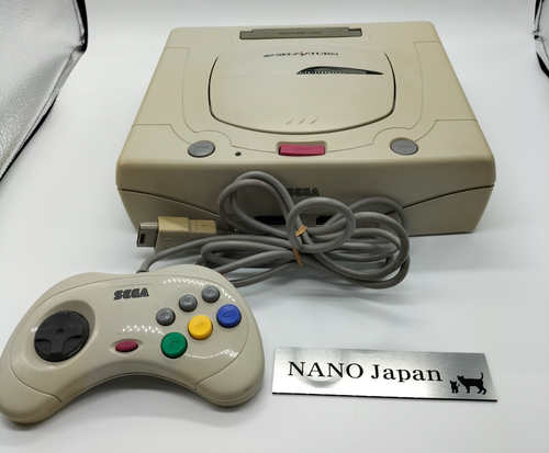 SEGA SATURN WHITE CONSOLE JAP IMPORT! UNIT MINT CONDITION