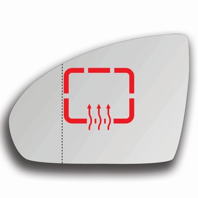 Asphärisch Links Beheizbar für Smart Fortwo 2007 - 2014