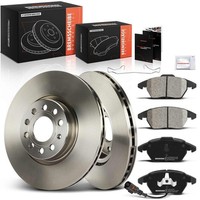 Frankberg Bremsscheiben + BelÄGe Vorne FüR VW Golf 5 6 Passat 3C Touran A1 A3