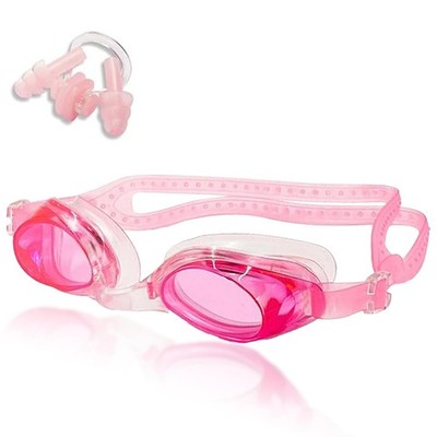 JFMANMSDS Schwimmbrille, Crystal Clear Vision, Anti Fog No One Size, Pink 