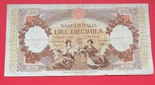 BANCONOTA  10000 LIRE REPUBBLICHE MARINARE REGINE DEL MARE 10/02/1949