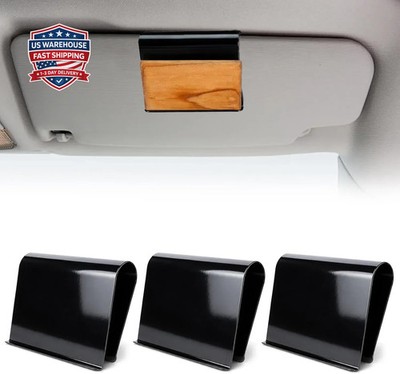 3Pcs Drift Wood Car Air Freshener Long Lasting Vent Clip | Premium Wood Car Diff