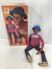 RARE 1975 Vintage Shindana Talking Jimmy Walker JJ Doll Boxed Works FREESHIP