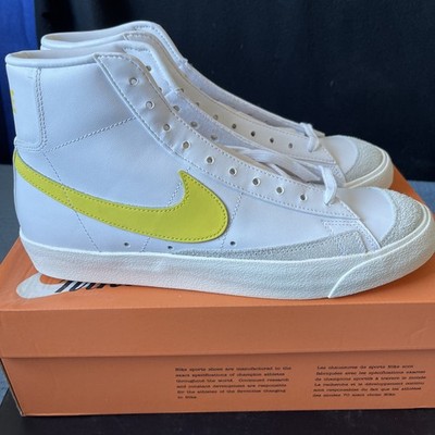 Nike Blazer Mid 77 VNTG, white yellow US 10.5, EU 44.5