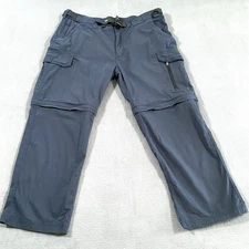 The B.C. Clothing Co Convertible Pants Size XXL  30 Cargo Tactical Stretch Blue