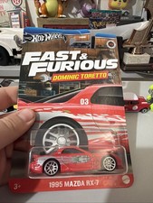 Hot Wheels 1995 Mazda RX-7 Dominic Toretto Fast and Furious