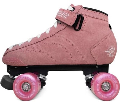 READ 7.5 Bont Skates Prostar Pink Bubble Gum Roller Skates Light Up Wheels