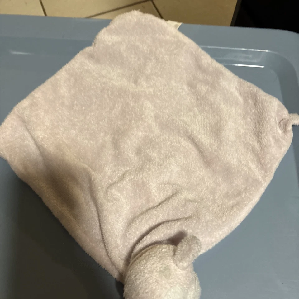 Angel Dear Pink Puppy Dog Security Blanket Baby Lovie Blankiet - Image 2 of 3