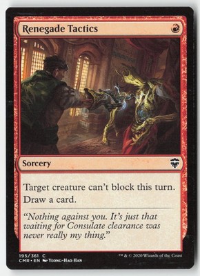 MTG - Renegade Tactics #195 - Regular - CMR Commander Legends