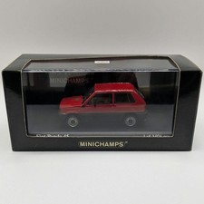 Minichamps Fiat Panda 45 1980 Red 1/43 Scale Model, Vintage, Excellent Conditio