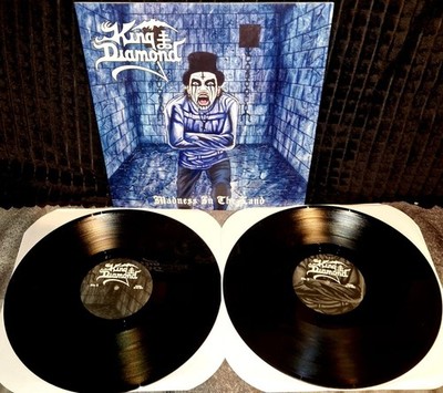 KING DIAMOND - ''Madness In The Land'' black Vinyl DoLP, Lim. 15o copies fate ozzy
