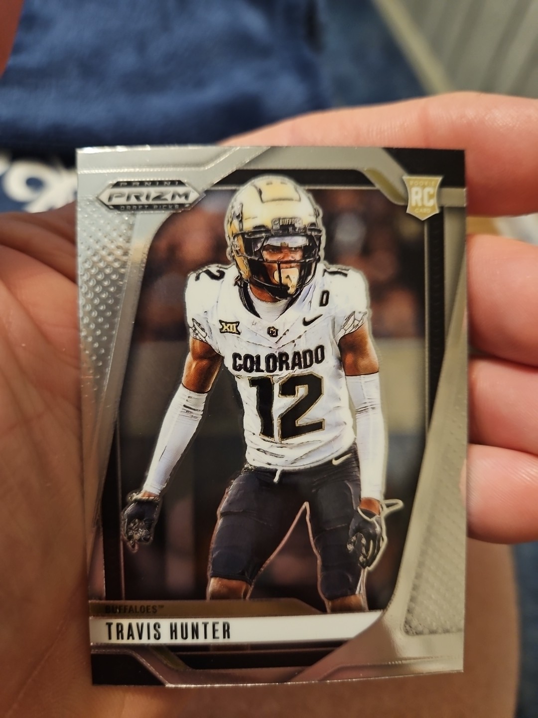 Travis Hunter 2025 Prizm Draft Picks Rookie Card #20 Colorado Buffaloes Jaguars