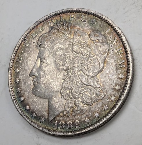 1882 O Morgan Silber Dollar US Münze - Bild 5 von 6
