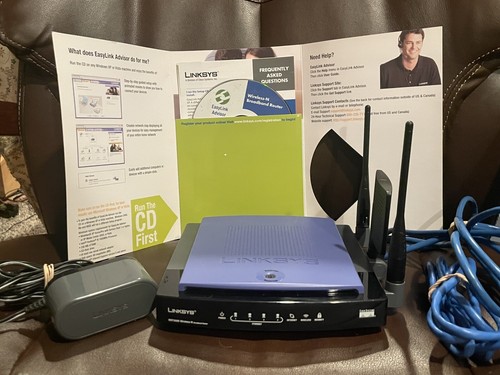 Linksys WRT300N 5-Port Wireless-N Broadband Router. With Ethernet Included - 第 9/9 張圖片