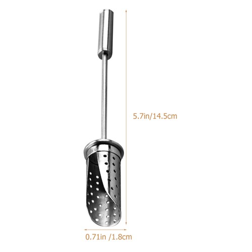 Stainless Steel Tea Stick Tea Steeper Brew Tea Tea Brewing Basket Loose Leaves - Picture 8 of 14