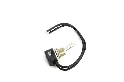Spot Lamp or Custom ap TOGGLE SWITCH On/Off w/ Leads Harley-Davidson Honda etc. - Picture 1 of 2