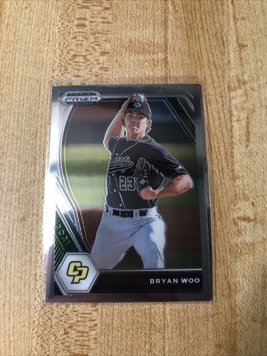 2021 Panini Prizm ~ BRYAN WOO (RC) #PDP174 ~ SEA Mariners/Cal Poly