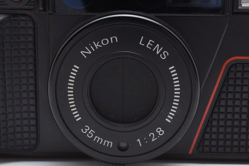 【Near MINT】 Nikon L35AD2 Pikaichi Black Point & Shoot Film Camera From JAPAN - Picture 3 of 11