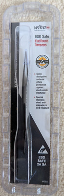 Wiha Tools 44505 Pinzette; ESD-sicher; 2A SA-120mm - Neu