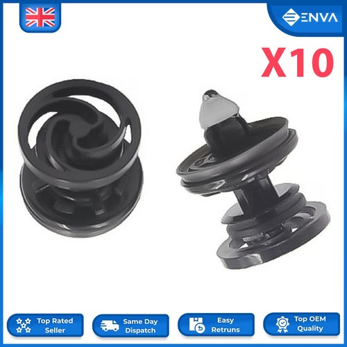 For VW Transporter T5 T6 10X Door Clips Panel Card Trim Interior 7L6868243 - Picture 2 of 4
