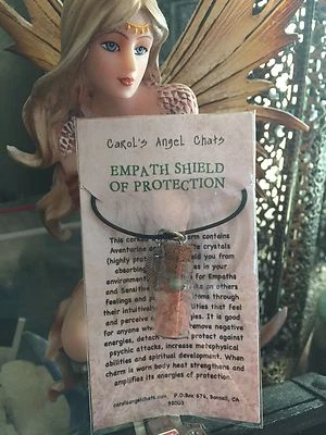 EMPATH SHIELD OF PROTECTION Necklace by Moonlit Cottage Carol's Angel Chats®