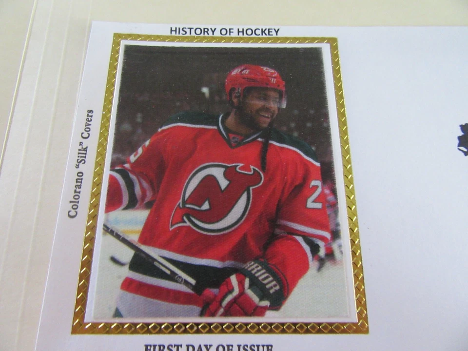 Sello History Of Hockey 2017 Fdc Sc#5253 (Patrik Elias Cachet) cubierta Colorano Foto 2 de 2